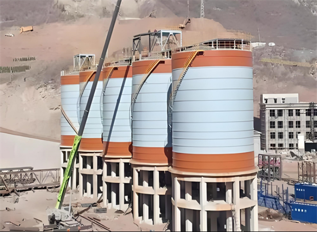 禅城高架钢板仓