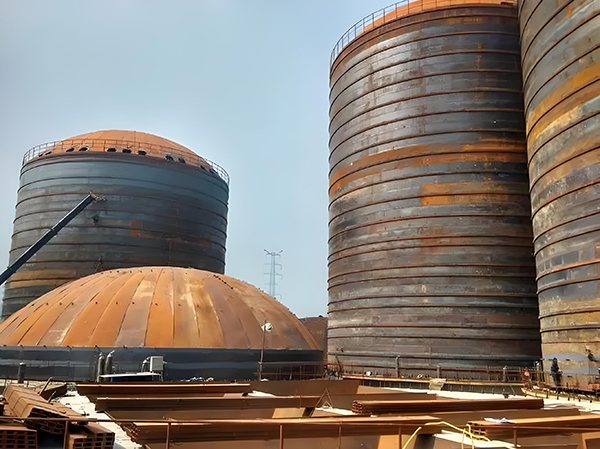 禅城焦粉钢板仓